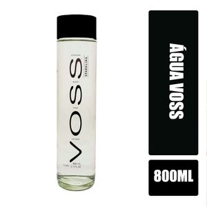 Água Mineral com Gás VOSS Frasco 800ml