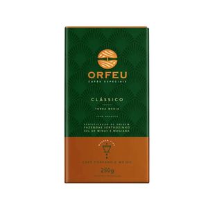 Café Torrado e Moído ORFEU Clássico Pacote 250g