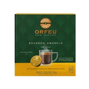 Cafe ORFEU Bourbon Amarelo Cápsula Caixa 10 Unidades