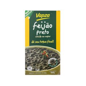 Feijão Preto VAPZA Caixa 500g