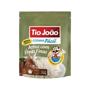 Arroz Com Ervas Finas TIO JOÃO Cozinha Facil Pacote 250g