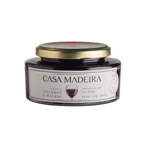 Geleia Gourmet Uva Malbec CASA MADEIRA Pote 240g