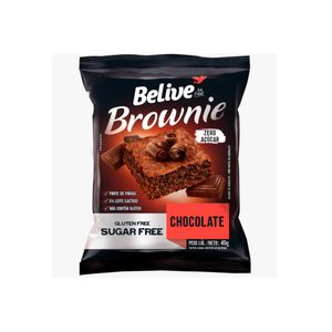 Brownie de Chocolate BELIVE Zero Açúcar Pacotinho 40g