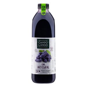 Suco Integral CAMPO LARGO Uva Tinto Garrafa 1,35L