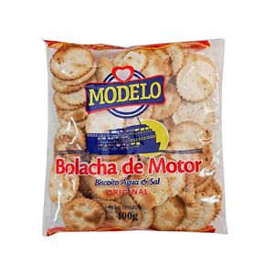 Bolacha Motor Água e Sal MODELO Original Pacote 400g