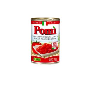 Tomate Pelado Italiano POMI em Cubos Lata 400g