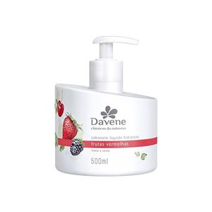 Sabonete Líquido DAVENE Frutas Vermelhas Frasco 500ml