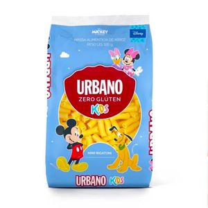 Macarrão de Arroz URBANO Kids Mini Rigatoni Zero Glúten Pacote 500g