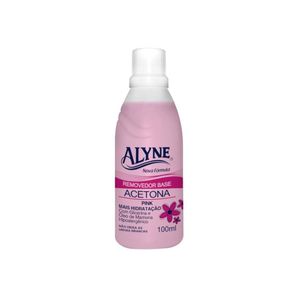 Removedor base de Acetona ALYNE Pink Frasco 100ml