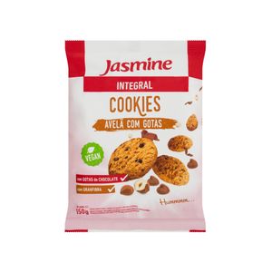 Biscoito JASMINE Integral Cookies Avelã com Gotas 150g