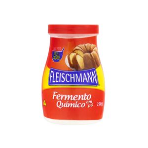 Fermento Químico em Pó FLEISCHMANN Pote 250g