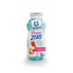 Bebida Láctea BATAVO Pense Zero Morango Garrafinha 170g