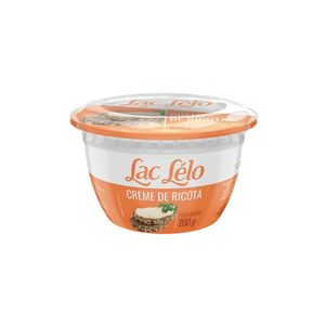 Creme de Ricota LAC LÉLO Pote 200g