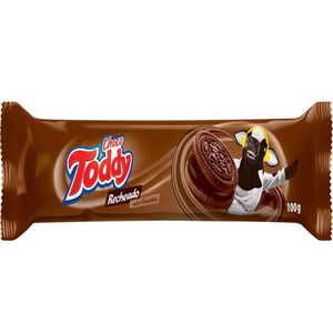 Biscoito Recheado TODDY Chocolate Pacote 100g