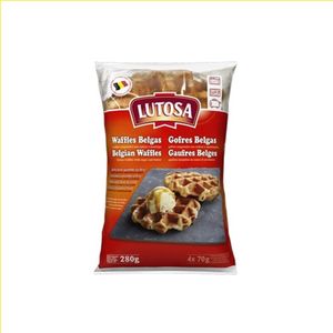 Waffle Belgas LUTOSA Pacote 280g