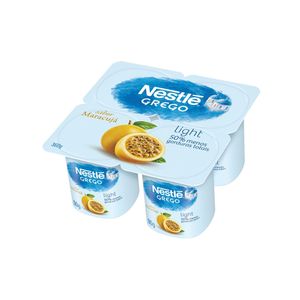 Iogurte NESTLÉ Grego Light Maracujá Bandeja 360g