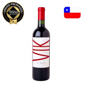 Vinho Tinto Chileno Vinã VIK Millahue Garrafa 750ml