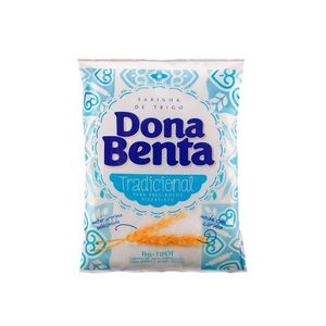 Farinha de Trigo DONA BENTA Tradicional Pacote 1kg