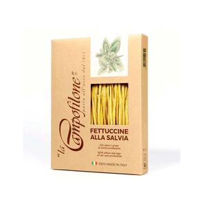 Massa Italiana LA CAMPOFILONE Fettuccine com Ovo e Sálvia Caixa 250g