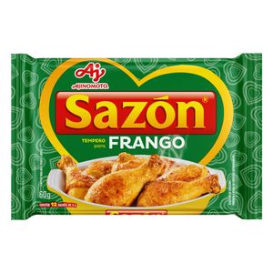 Tempero para Frango SAZÓN Pacote 60g 12un