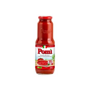 Passata de Tomate Rústica POMI Garrafa Vidro 680g