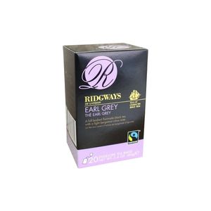 Chá Ridgways LONDON Earl Grey Contém 20 Sachês Caixa 40g