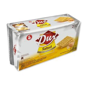 Biscoito Colombiano Cream Cracker DUX Salted Manteiga e Queijo Pacote 225g