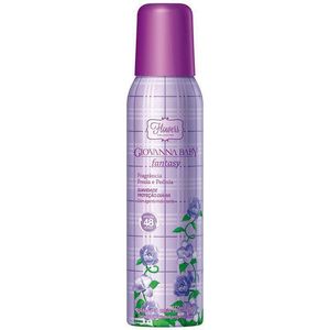 Desodorante Aerosol GIOVANNA BABY Flowers Fantasy Frasco 150ml