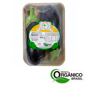 Berinjela BEE ORGANIC Orgânico Bandeja 400g