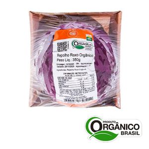 Repolho Roxo RIO DE UNA Orgânico Bandeira 350g