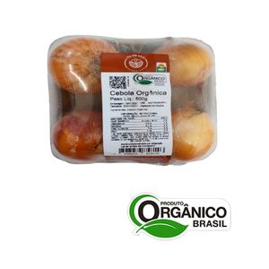 Cebola Orgânica RIO DE UNA Bandeja 500g