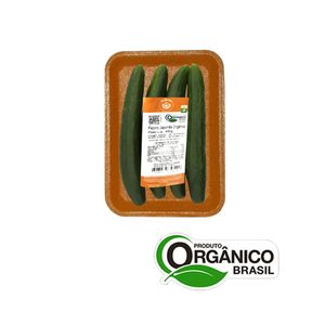 Pepino Japonês RIO DE UNA Orgânico Bandeja 450g