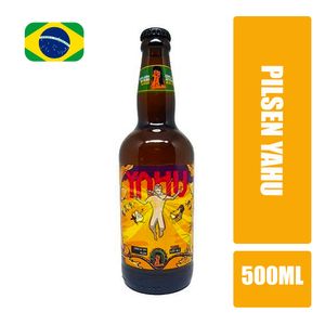 Cerveja Tipo Pilsen Yahu CERVEJARIA RIO NEGRO Garrafa 500ml