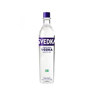 Vodka SVEDKA Natural Garrafa 1L