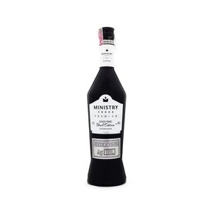 Vodka Premium MINISTRY Black Edition Garrafa 700ml