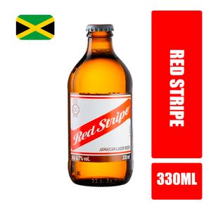 Cerveja RED STRIPER Jamaican Lager Garrafa 330ml