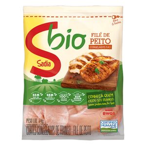 Filé de Peito de Frango Congelado Sadia Bio Pacote 1kg