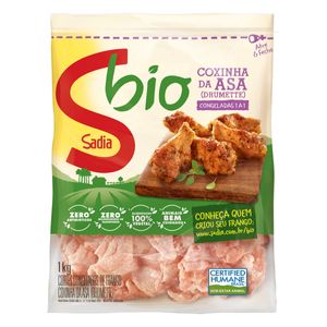 Coxinha da Asa de Frango Congelada Sadia Bio Pacote 1kg