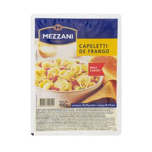 Massa Capelletti Frango MEZZANI Pacote 400g