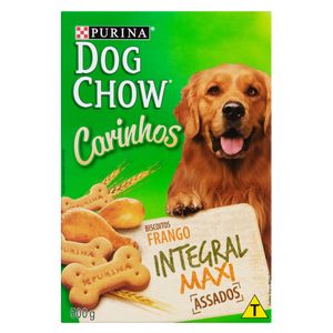 Biscoito para Cães Adultos Integral Frango Purina Dog Chow Carinhos Caixa 500g