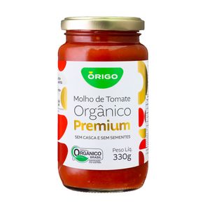 Molho de Tomate Orgânico ÓRIGO Premium Frasco 330g