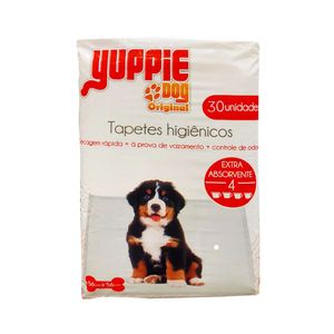 Tapetes Higiênicos Para Cães YUPPIE 56cm X 56cm Pacote 30un