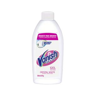 Alvejante Tira Manchas Gel Multiuso VANISH Crystal White Sachê 500ml