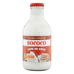 Leite de Coco SOCOCO Garrafinha 200ml