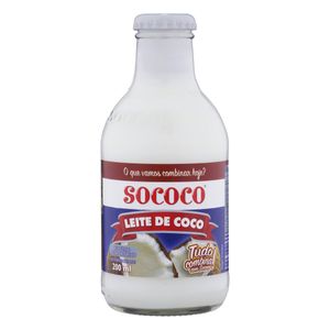 Leite de Coco SOCOCO Garrafa 200ml