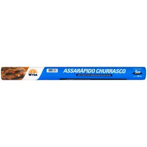 Assa Rápido para Churrasco WYDA Rolo 45cmx5m