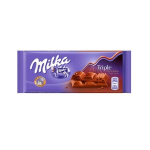 Chocolate MILKA Triple Cocoa Tablete 90g