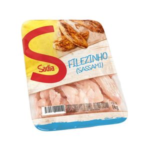 Filezinho Sassami de Frango SADIA Congelado Bandeja 1kg