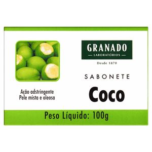 Sabonete em Barra Coco Granado Caixa 100g