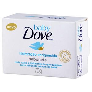 Sabonete em Barra Hidratação Enriquecida Dove Baby Caixa 75g